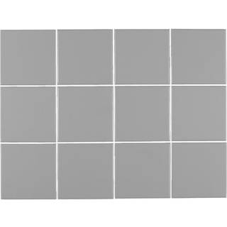 Klinker Arredo Unicolor Mid.grey 10x10 cm