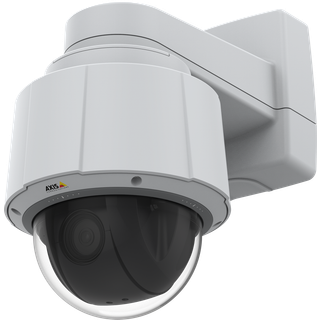 Axis Communications PTZ Kamera 01967-002 Überwachungskamera mit 2 Megapixel Auflösung. professionelle Kamera für außen - weiß