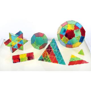 Polydron byggesæt Crystal, 164 dele