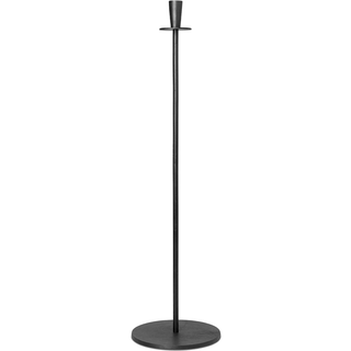 Hoy Casted Candle Holder - Tall - Black