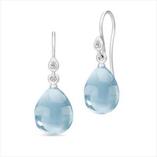 Prima Ballerina Earrings Ocean Blue