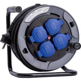 Gelia Kabeltromle, 3G1.5, jordet, IP44, 15 m