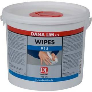 Dana renseservietter/wipes 915 sensitive 200stk/spand 30077 til følsomme overflader