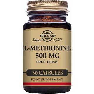 Solgar L-Methionine 500 mg, 30 kapsler