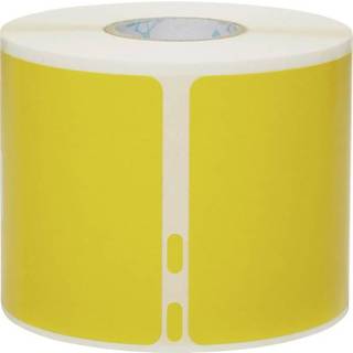 DYMO LabelWriter gule forsendelsesetiketter/navneskilt | 54mm x 101mm | 1 rulle x 220 stk