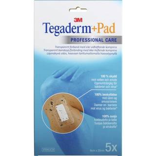 Tegaderm + Pad 9cm x 20cm Medicinsk udstyr 5 stk + FRI FRAGT