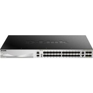 D-LINK 24 x 10/100/1000BASE-T PoE ports (370W budget) Layer 3