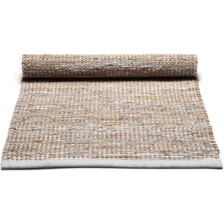 Jute tæppe i grey - 65x135 cm