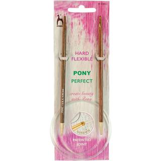 Pony Perfect rundpinde i bambus str. 4-5