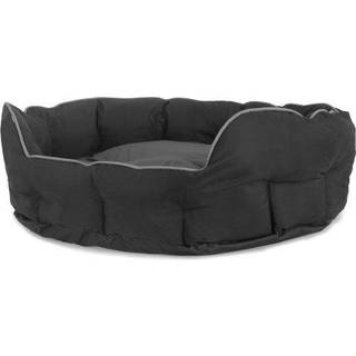Dogman Bed Buddy Oval Black XL 90x70x26cm