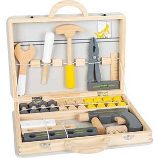 Small foot Miniwob Tool Case legetøjssæt af træ 3 y+ 44 stk. - 44 stk.