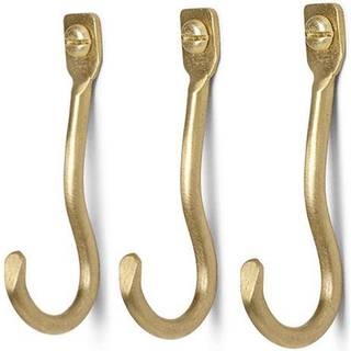 Ferm Living Curvature krog 3-pack Messing