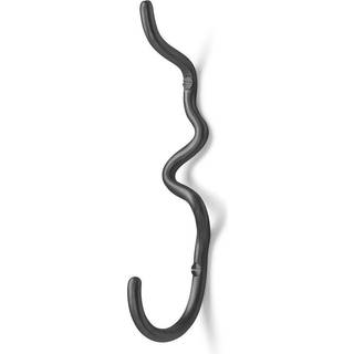 Ferm Living Curvature krog enkel Sort messing