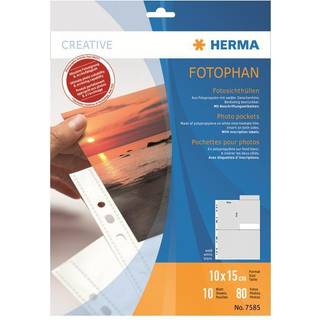 Herma Photophane 10 sheets 10x15 high white