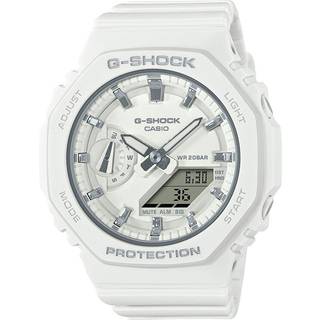 Casio G-Shock Mini Casioak Digital Quartz White Dial Rubber Bracelet Ladies Watch GMA-S2100-7AER