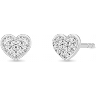 Julie Sandlau Pure Heart øreringe - ST169RHCZ