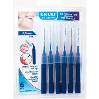 Ekulf PH Supreme Mellemrumsbørster 0.90 mm MØRKEBLÅ