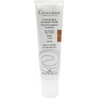 Avène Couvrance Fluid Foundation Corrector Flydende dækkende foundation SPF 20 Skygge 3.0 Sand 30 ml - 30 ml