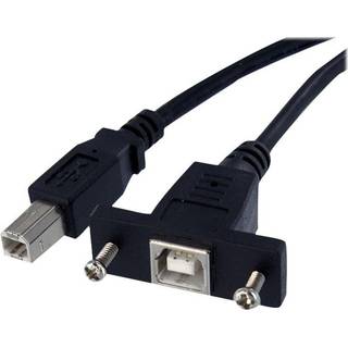StarTech.com 1 ft Panel Mount USB Cable