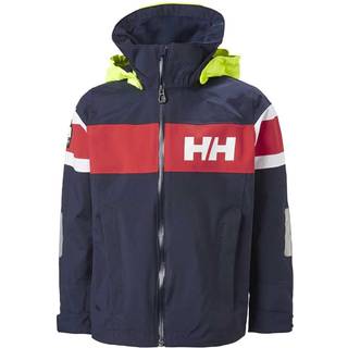 Sejlerjakke Helly Hansen JR Salt 2, Navy, børn &amp; junior, 128 cl (8 år)