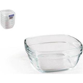 Firkantet skål, lavet af glas, 9 × 9 cm / 150ml, &#34;Lys&#34;-sortiment - Dur