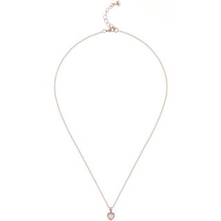 Ted Baker Rose Gold Crystal Heart Necklace - Adjustable