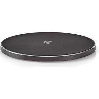 Nedis WCHAQ10W1BK Hurtig trådløs oplader station - 10 W - Mikro-USB - Sort