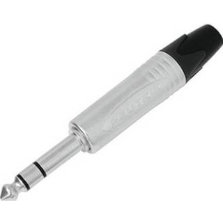 Neutrik High End stereo 6.35 mm Jack stik til lodning - Sort
