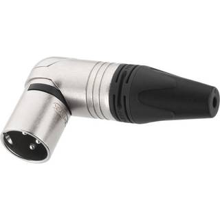 Neutrik XLR han højre-vinklet stik, metal (NC3MRX) | PRIS-MATCH