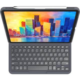 ZAGG Pro Keys - Tastatur & Folio sæt - Nordisk - Grå