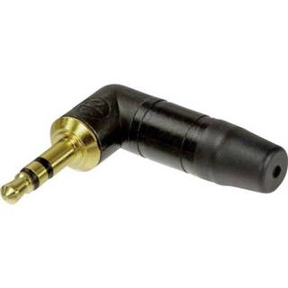 Vinklet Neutrik High End 3.5 mm Minijack stik til lodning