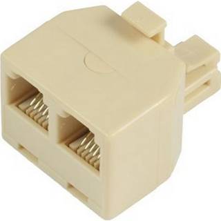MICROCONNECT Y-ADAPTER RJ12-2xRJ12 M/F 6P