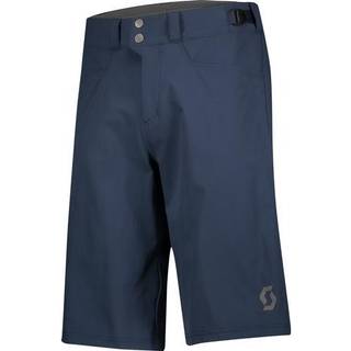 SCOTT Trail Flow cykelshorts mørkeblå herre - Shorts størrelse X-Large