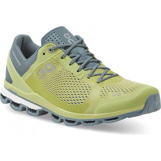 On Cloudsurfer Neutral Running Shoe Men - Yellow, Grey, Size 7.5 - yellow