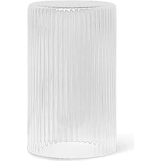 Ferm Living Ripple låg til karaffel Smoked grey