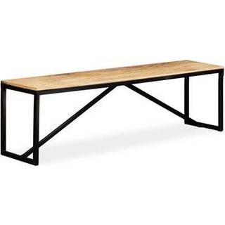 Bænk Massivt Genbrugstræ - Brun / 160 x 35 x 45 cm