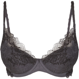 Wacoal Lace Perfection Plunge Push Up Bra - Black - C 75 * Kampagne *