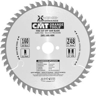 CMT rundsavklinge 285 160x2,2x20 Z48W 285.160.48H træklinge