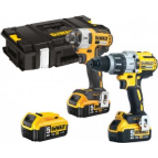Værktøjssæt DeWalt DCK276P3; (DCD996 + DCF887); 18 V; 3x5,0 Ah batt.