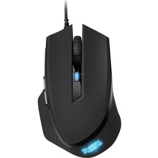 Sharkoon SHARK Force II black OPT U - Mus - Optisk - 6 knapper - Sort