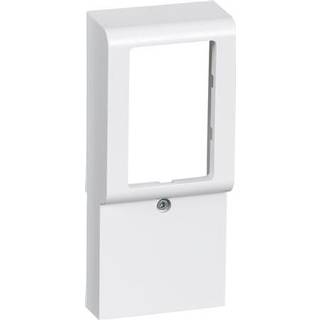 Dæksel for panelunderlag softline 1½ modul hvid