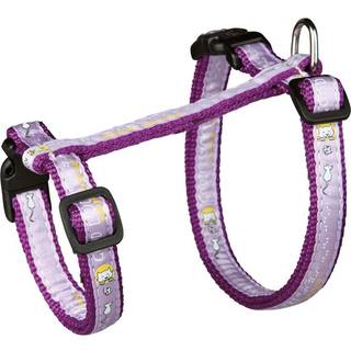 Trixie Cat harness with leash XXL Good Luck motif 34-57 cm/13 mm 1.20 m - Assorted