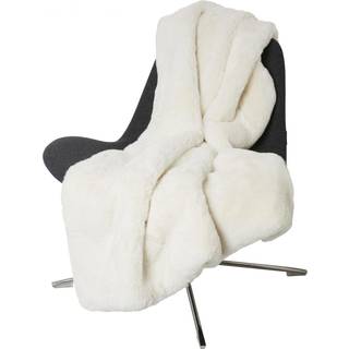 Skinnwille, Fluffy Plaid Ivory