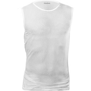 GripGrab Ultralight Mesh svedundertrøje uden ærmer hvid - Størrelse XX-Large