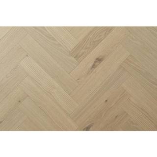 Moland super eg herringbone brisbane white oak venstre stav 10x121x593mm 0,79 m2 pr.pak
