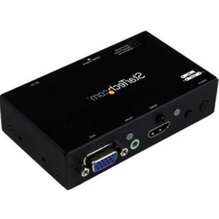 StarTech.com VGA+HDMI to HDMI Converter Switch