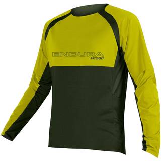 Endura MT500 Burner Trøje Gul/Grøn - Størrelse Medium