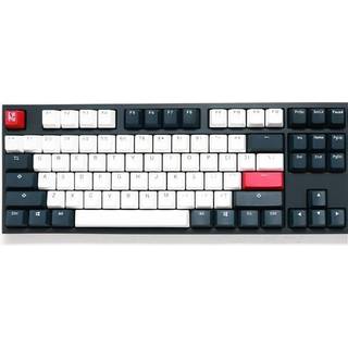 DUCKY One 2 Tuxedo TKL Cherry Red - Gaming Tastatur - Uden Numpad - Nordisk - Sort