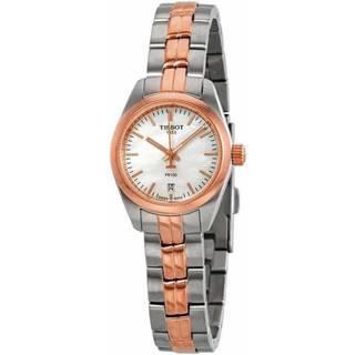 Tissot T101.010.22.111.01 Pr 100 Hvid/Rosaguldtonet stål Ø25 mm