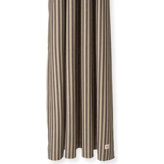 Chambray Shower Curtain - Sand/Black